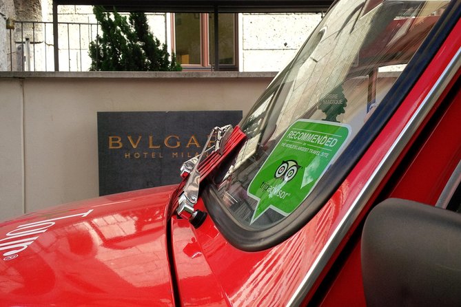 2 hour Vintage Fiat 500 Central City Tour in Milan - Entering Milan’s story through a vintage Fiat 500 ride