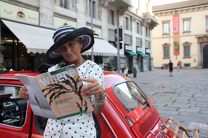 2 hour Vintage Fiat 500 Central City Tour in Milan - Pinacoteca and Leonardo’s Codex Atlanticus drawing connection