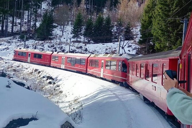 Bernina Red Train, Swiss Alps & St Moritz From Milan - What this day trip really is: rail spectacle plus alpine detours