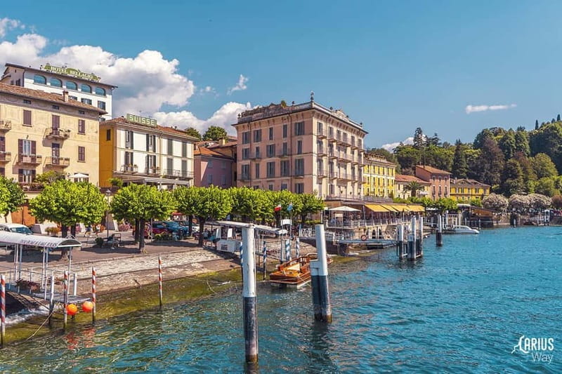From Milan: Bellagio, Varenna & Bellano Gorge Small Group - Ferry hop to Varenna: quick crossing, big change in vibe