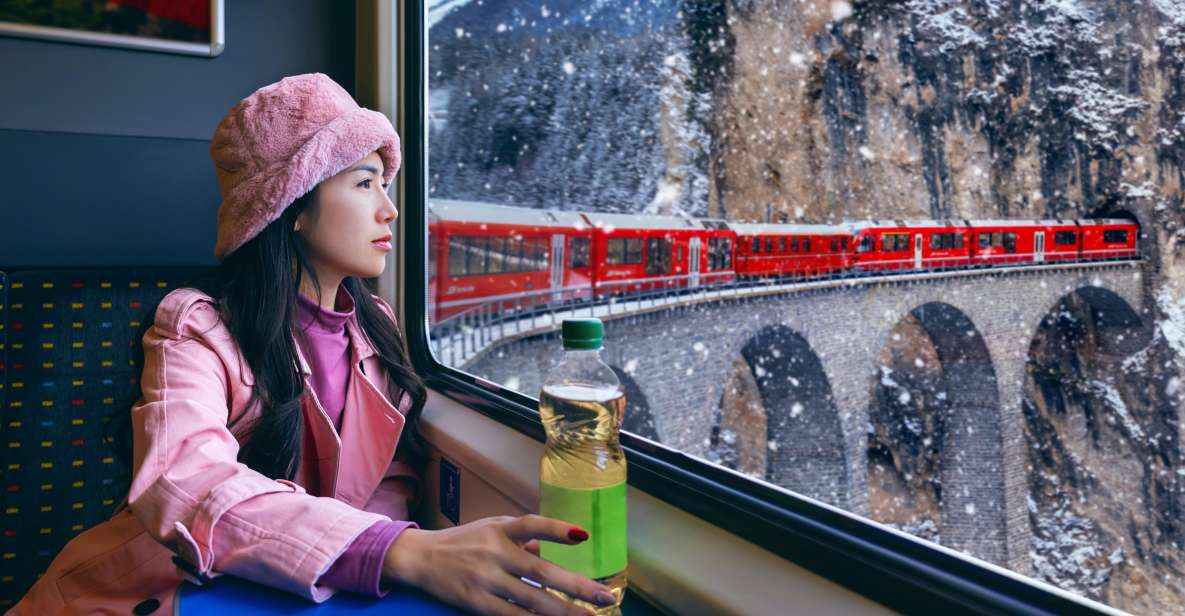 From Milan: St Moritz & Alps Day Trip with Bernina Red Train - Key highlights that make this tour worth your time