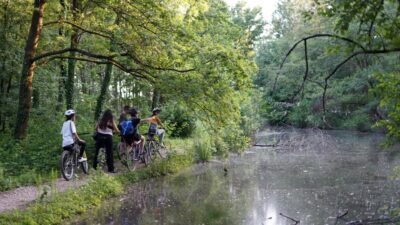Milan: Bike Tour with Picnic on the turtle lake - Meeting at Via Giorgio de Chirico: Simple Start, Less Fuss