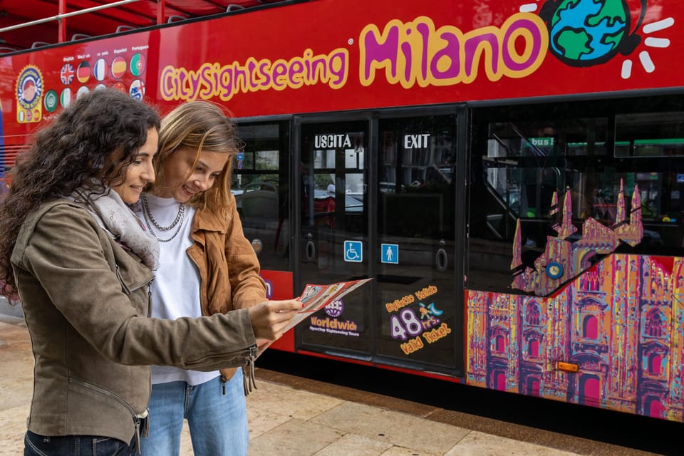 Milan: City Sightseeing Hop-On Hop-Off Bus with Audio Guide - Audio Guide Highlights: Food Stories, Opera House Facts, and Kids’ Commentary