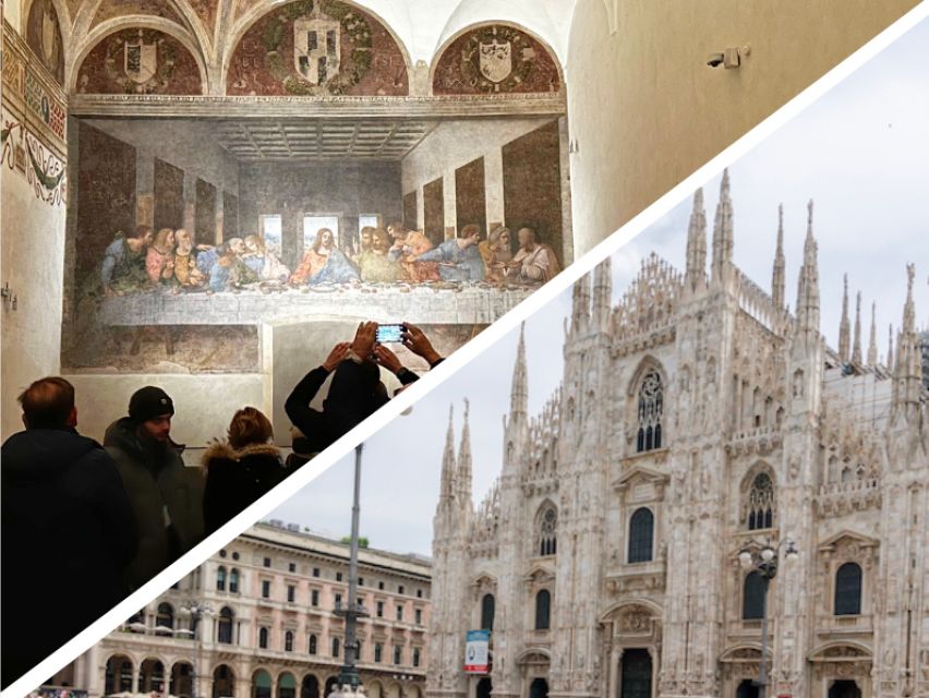 Milan: Guided Duomo, Last Supper and City Centre Tour - Galleria Vittorio Emanuele II: the palace-like break in the middle