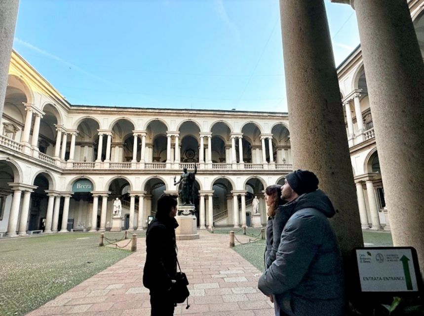 Milan: Guided Duomo, Last Supper and City Centre Tour - Brera and the Sforza Castle zone: where the city feels lived-in