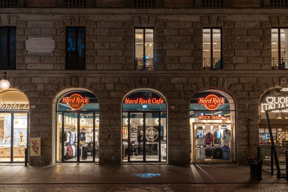 Milan: Hard Rock Cafe with Set Menu for Lunch or Dinner - Quick tips to make it smoother