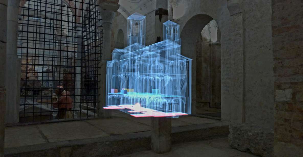 Milan | In the Crypt of time, holographic tour - How the 20-minute tour actually feels step by step