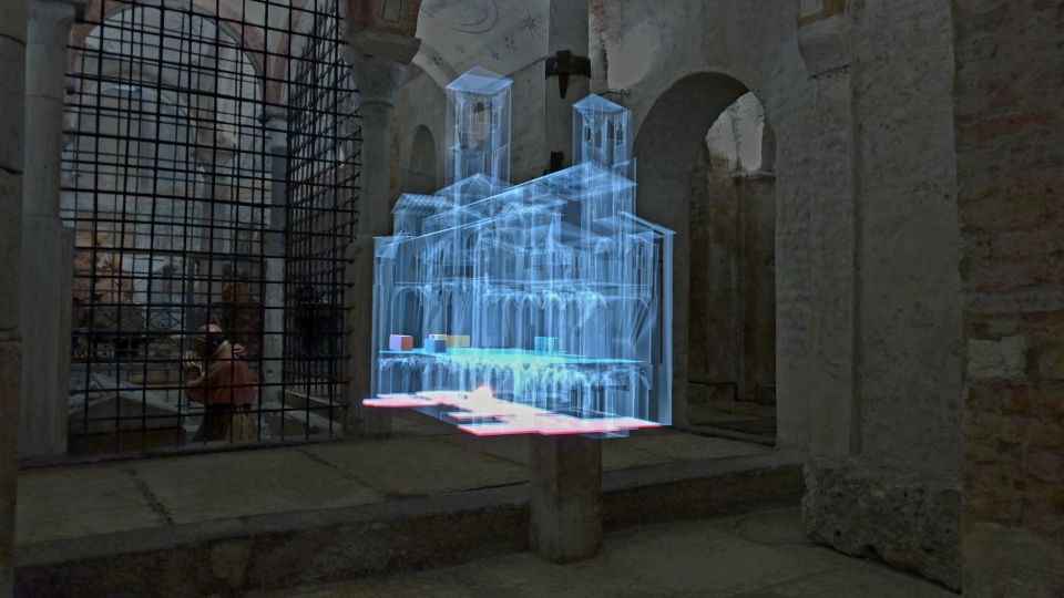 Milan | In the Crypt of time, holographic tour - Why the Crypt of San Sepolcro matters for your Milan story