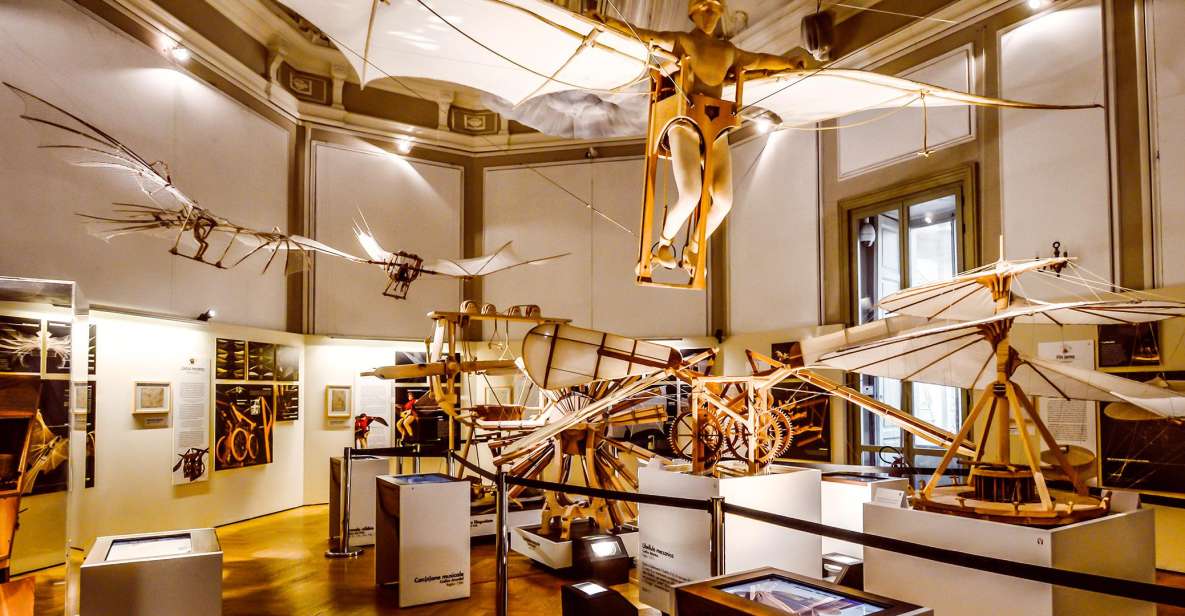 Milan: Leonardo3 The World of Leonardo Museum Entry Ticket - Using the audioguide to make Leonardo’s ideas click