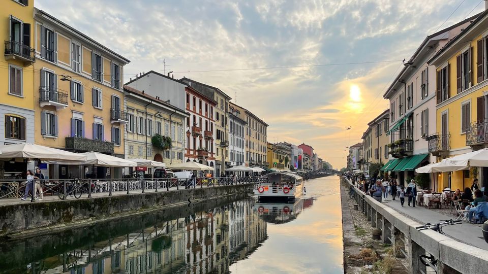 Milan: Navigli District Canal Boat Tour with Aperitivo - Key Points Before You Go