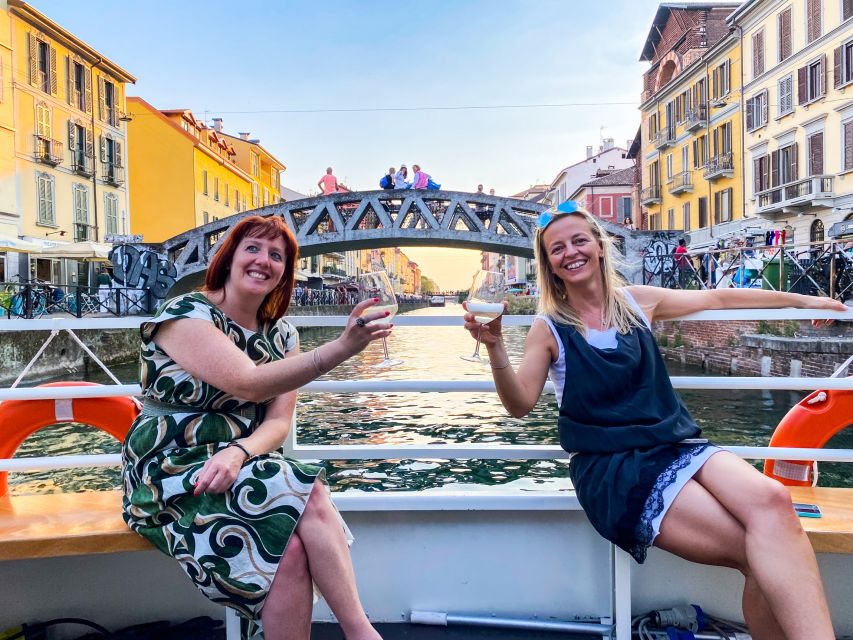 Milan: Navigli District Canal Boat Tour with Aperitivo - Naviglio Grande Landmarks: San Cristoforo to Darsena Photos