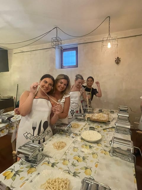 Milan: Pasta and Tiramisu Cooking Class with Wine - The Shared Lunch/Dinner and Wine Pairing Moment