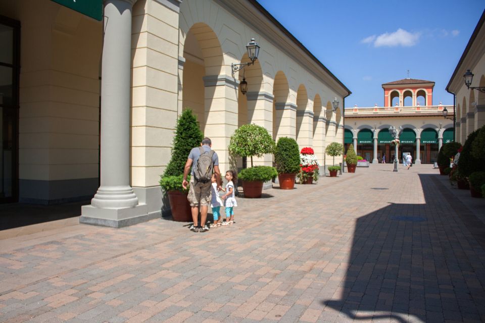 Milan: Serravalle Designer Outlet Roundtrip Bus Transfer - Entering the Outlet World: 170 Stores in Connected Buildings and Walkable Paths