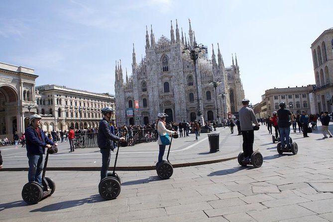 Milan Sights by Segway Small Group Tour - Getting set up: orientation, helmets, and headset guiding
