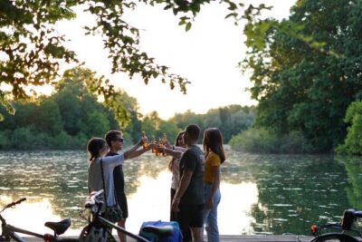 The Milan you don't expect, bike tour with picnic on the lake - Where the ride starts: Via Giorgio de Chirico, plus the small-group advantage