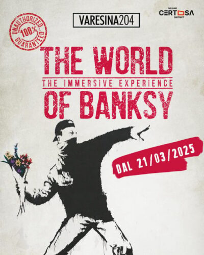 THE WORLD OF BANKSY. THE IMMERSIVE EXPERIENCE - MILANO VARESINA 204 - Getting in without a guided tour: how the visit actually starts